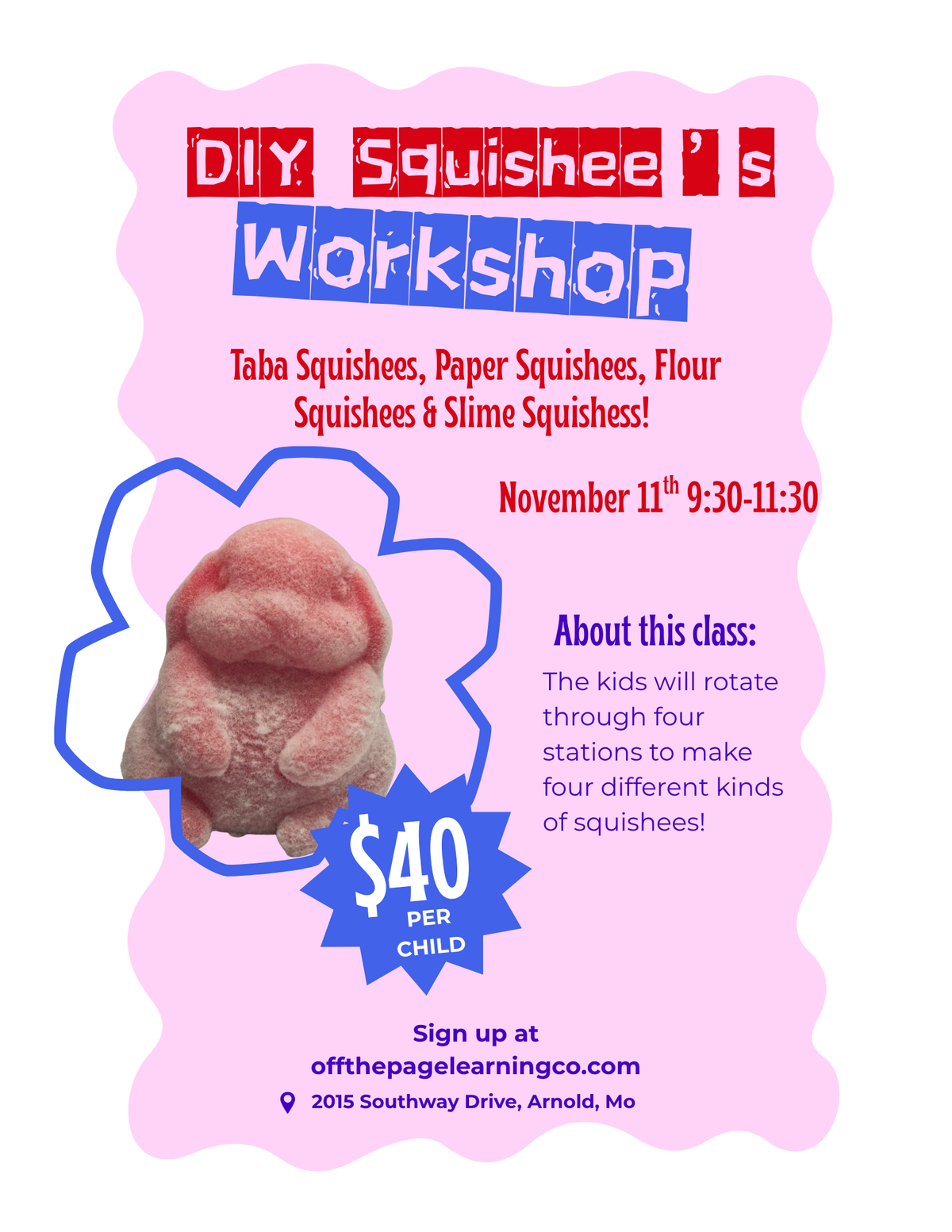 DIY Squishee's Workshop